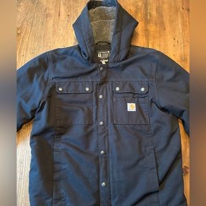 Carhartt Sherpa black jacket. Like new condition